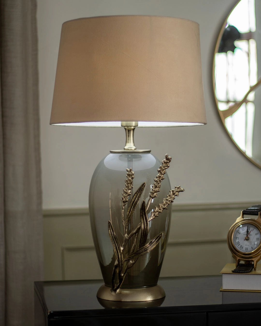 Meadow Metal & Glass Table Lamp