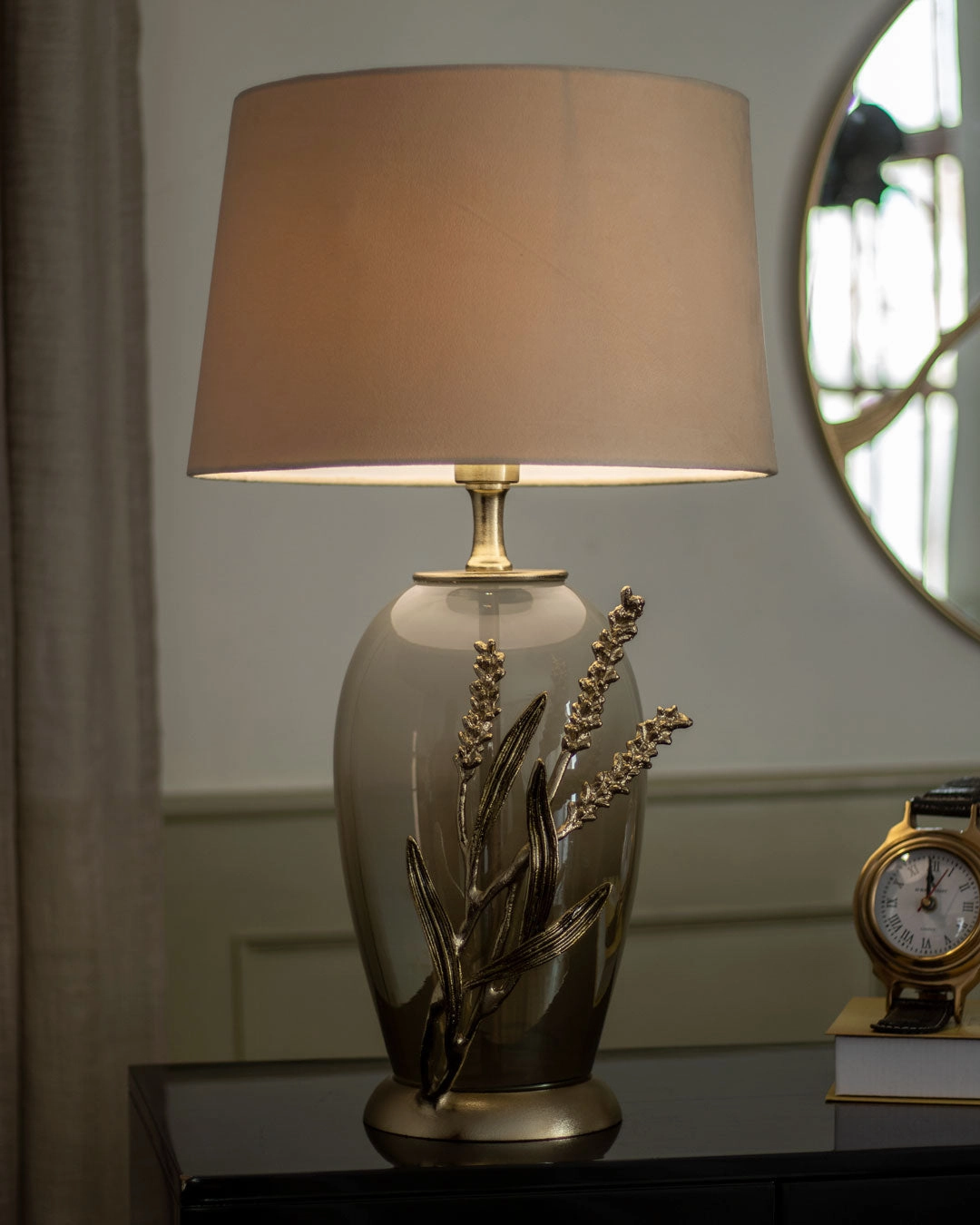 Meadow Metal & Glass Table Lamp