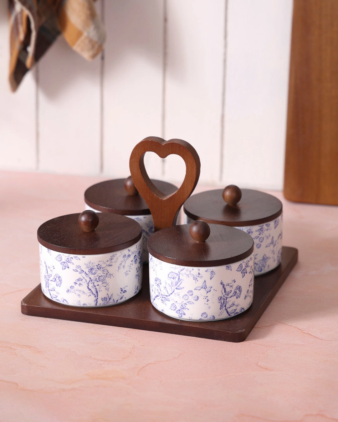 Meadow Server Set - 4 Containersmodern kitchen decor ,kitchen dinner set ,dinnerware 