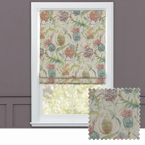 Meadwell Printed Cotton Made to Measure Roman Blinds Pomegranatehome decor ,wall decor 
