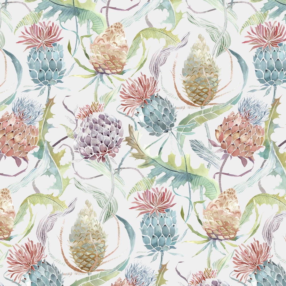 Meadwell Printed Made to Measure Curtains Pomegranate