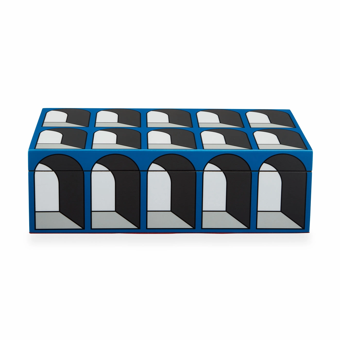 Medium Arcade Lacquer Boxdecorative storage box ,stackable storage box 
