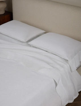 Melia European Flax Linen? Sheet Setbedding sets ,throw blankets 