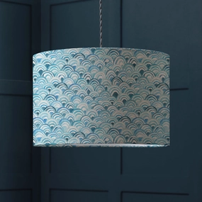 Melia Eva Printed Lamp Shade Glaciermodern home decor ,home decor for bedroom 