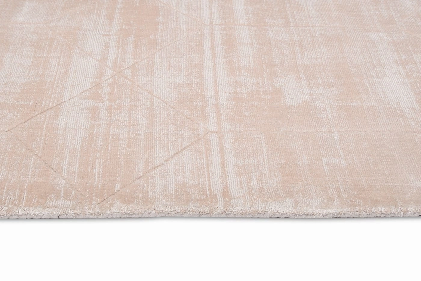 Melinda Pink Geometric Viscose Rug *NO RETURNS UNLESS FAULTY