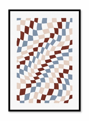 Melted Chessboard, Posterpop culture themed posters