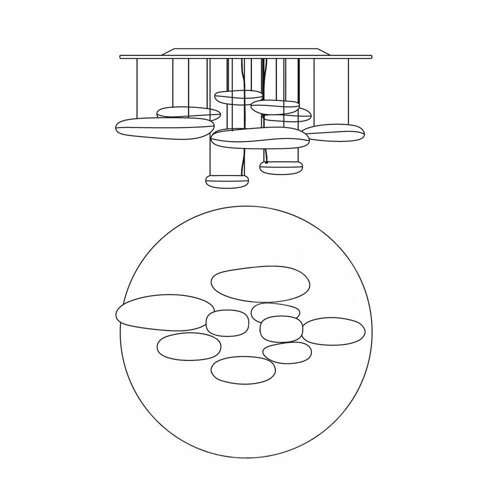 Mercury Chandelier