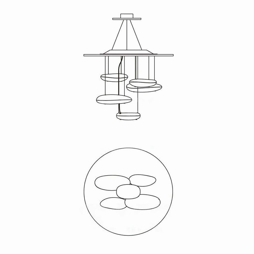 Mercury Chandelier