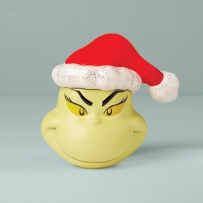 Merry Grinchmas Covered Candy Jarmodern kitchen decor ,kitchen dinner set ,dinnerware 
