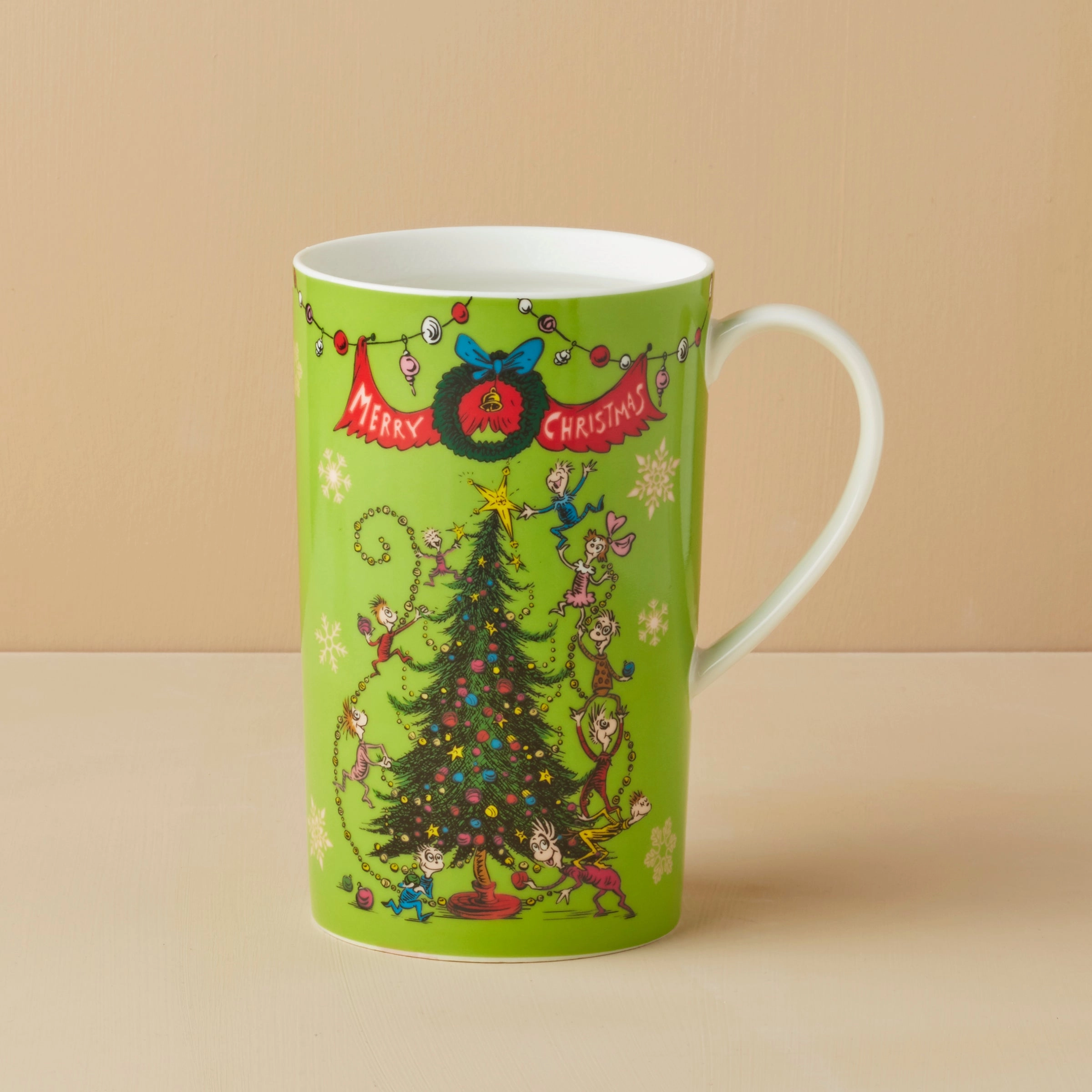 Merry Grinchmas Magic Heat-Changing Mugmodern kitchen decor ,kitchen dinner set ,dinnerware 