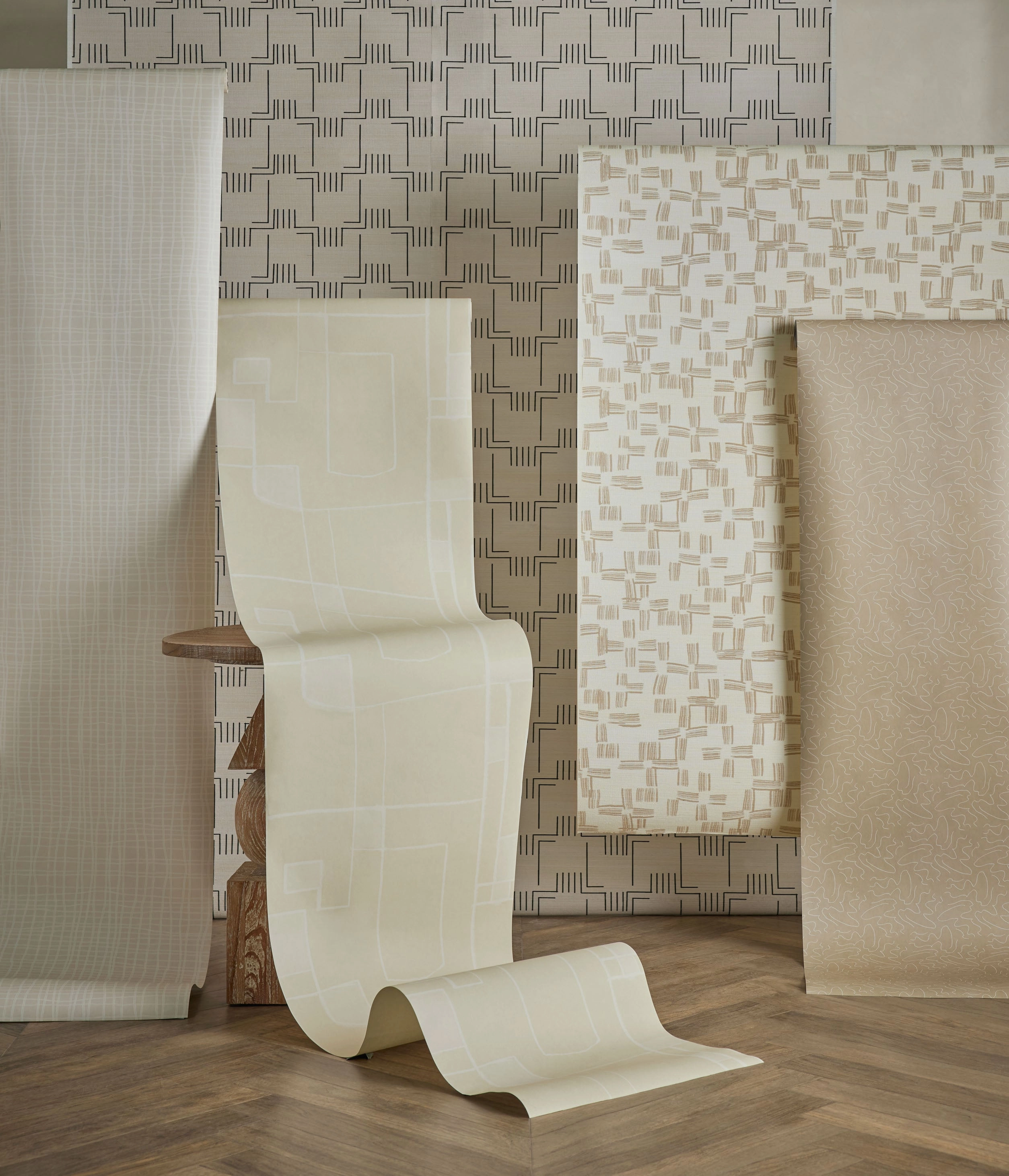 Mesa Grasscloth Wallpaper by lan Byrd