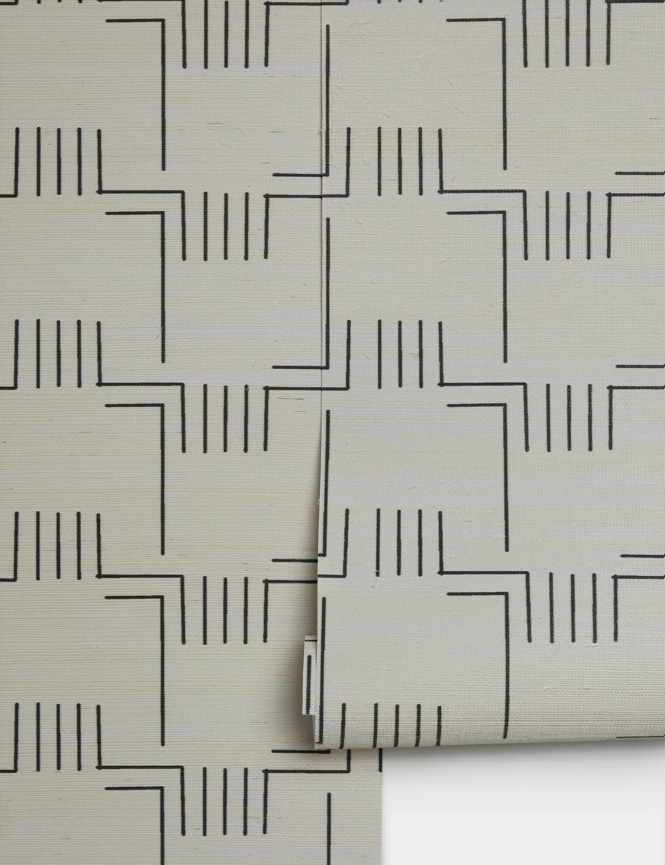 Mesa Grasscloth Wallpaper by lan Byrdnordic style wall decor