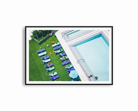 Miami Sun Loungermodern abstract painting decor