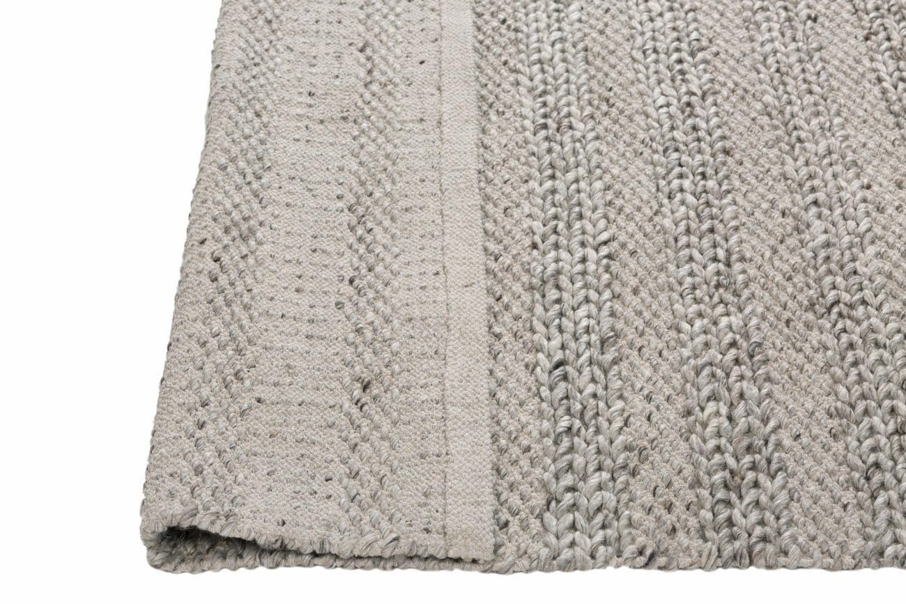 Mila Marbled Grey Braided Rug *NO RETURNS UNLESS FAULTY