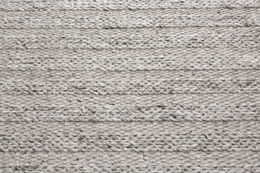 Mila Marbled Grey Braided Rug *NO RETURNS UNLESS FAULTY