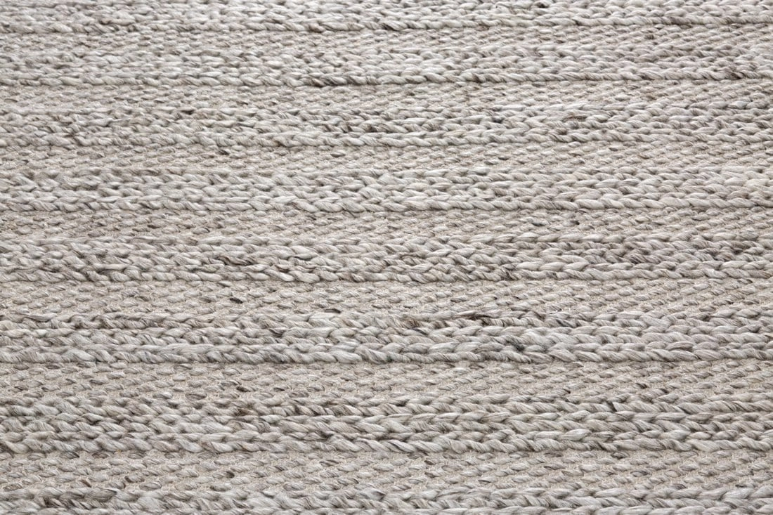 Mila Marbled Grey Braided Rug *NO RETURNS UNLESS FAULTY