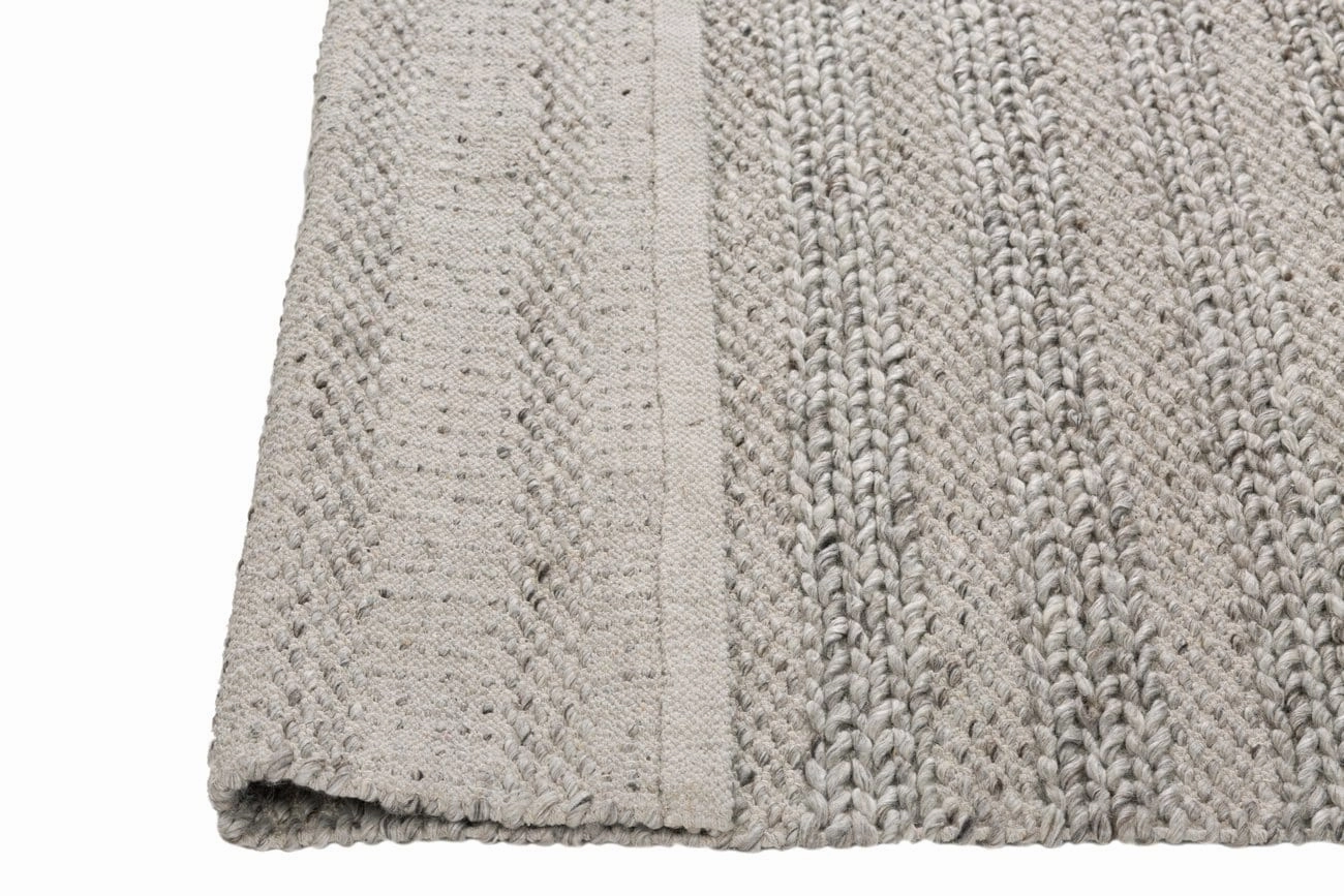 Mila Marbled Grey Braided Rug *NO RETURNS UNLESS FAULTY