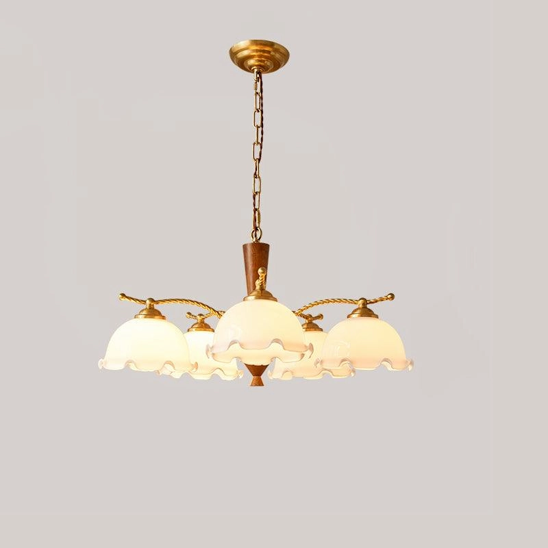 Milky Flower Chandelier