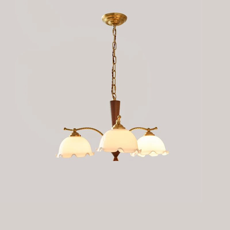 Milky Flower Chandelier