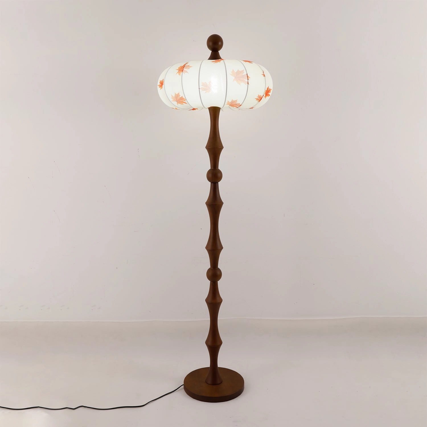 Milo Walnut Floor Lamp