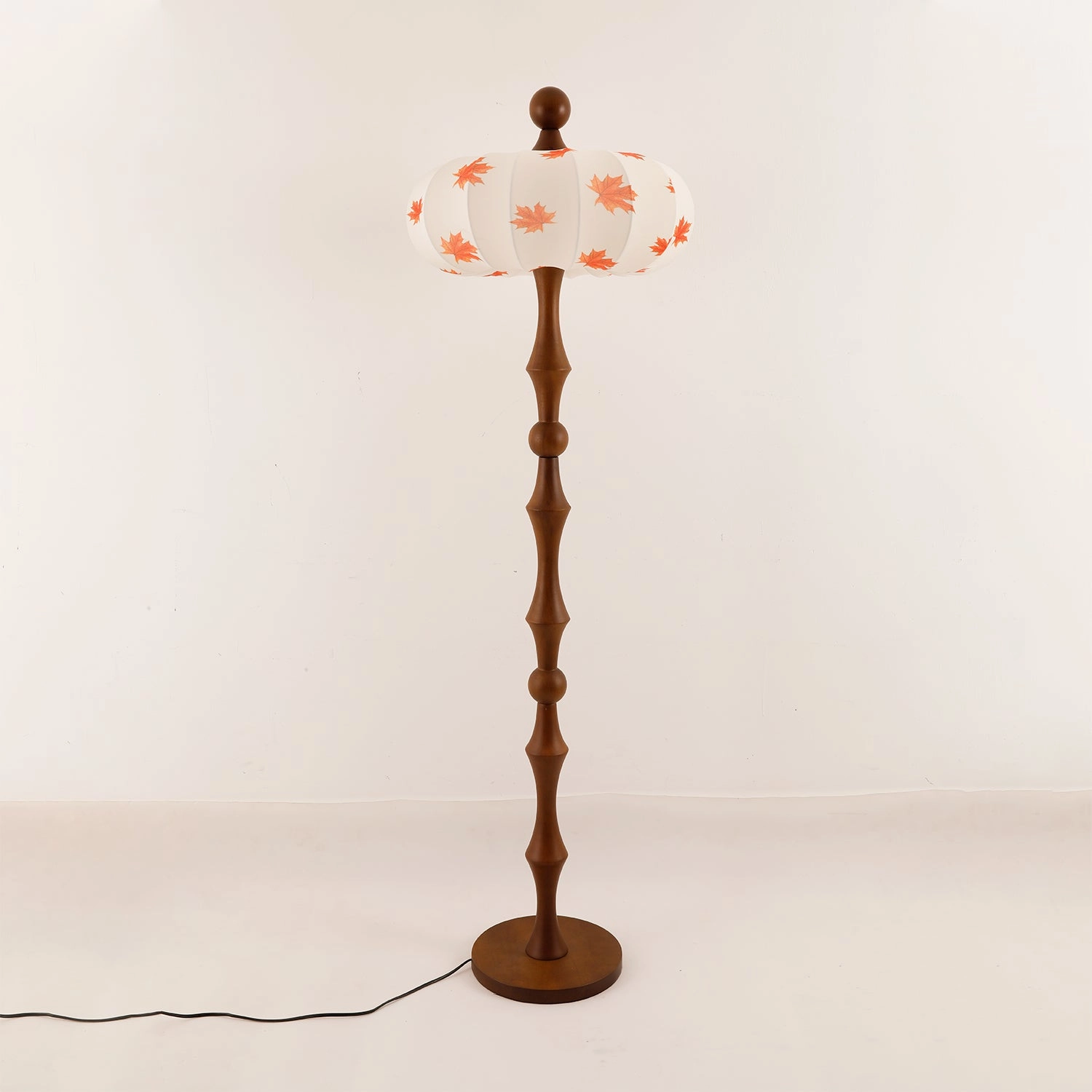 Milo Walnut Floor Lamp