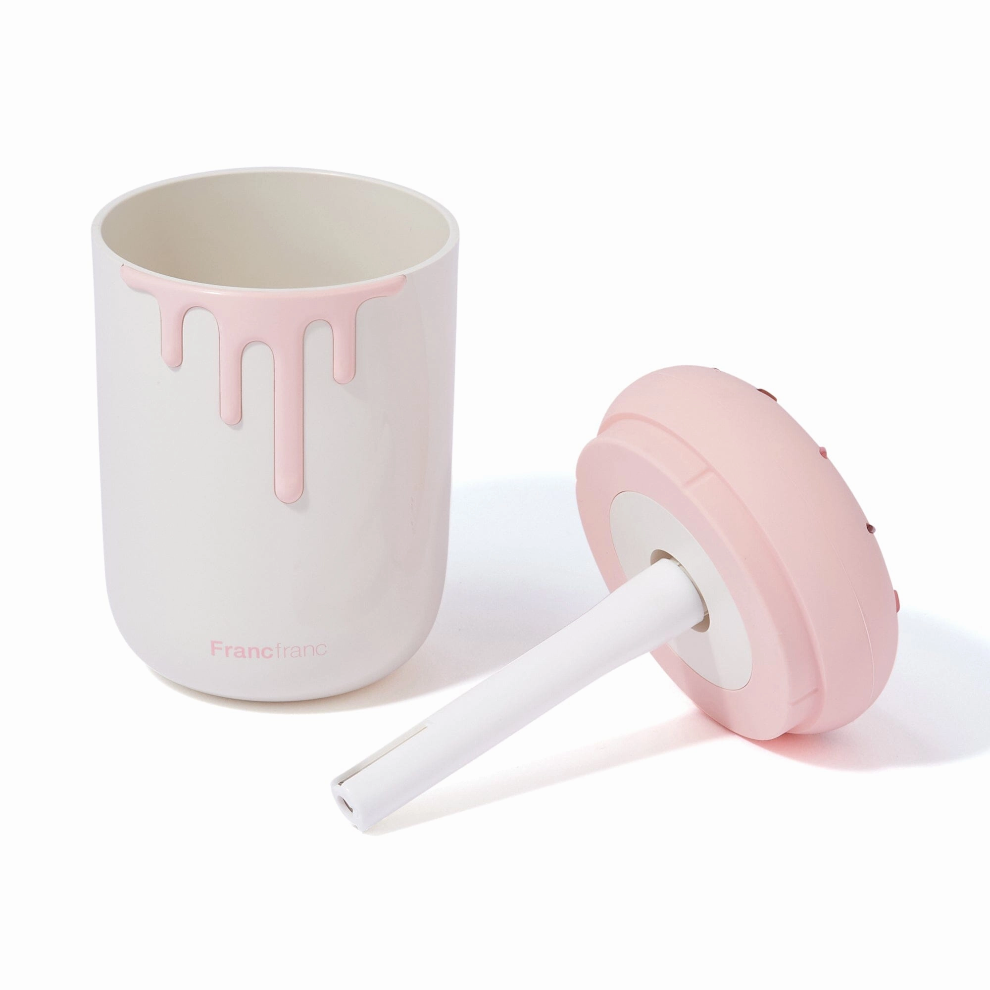 Mini Usb Donut Humidifier  Light Pink