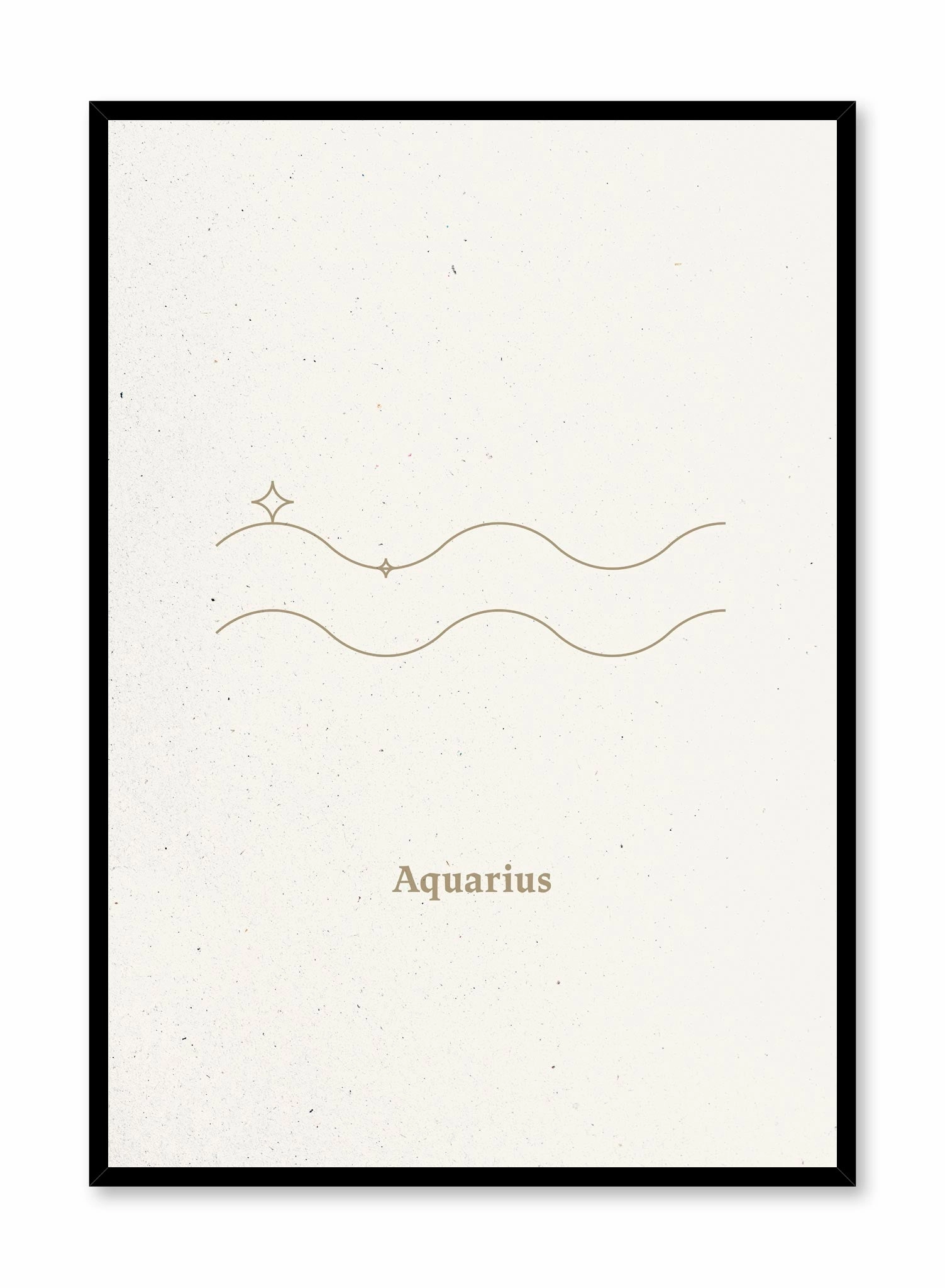 Minimal Aquarius, Posterpop culture themed posters