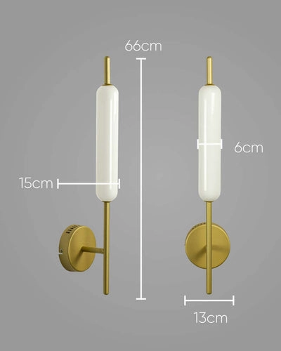 Minimalist Luma Rod Wall Light