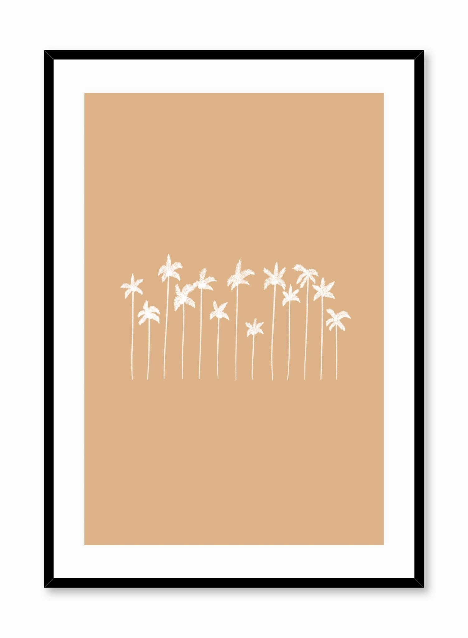 Minimalist Palms, Posterpop culture themed posters