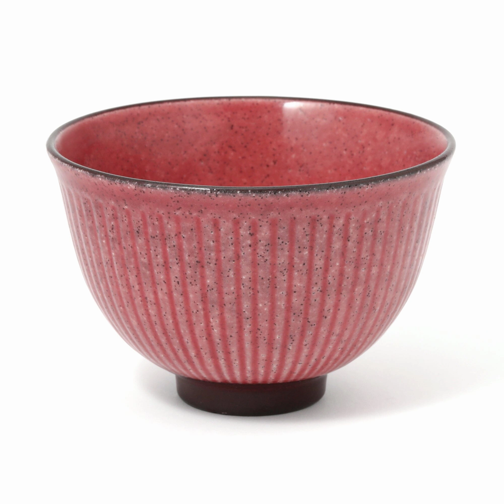 Mino Large Bowl Shinogi Redhand-painted ceramic bowl