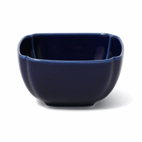 Mino Mini Bowl Square Navyhand-painted ceramic bowl