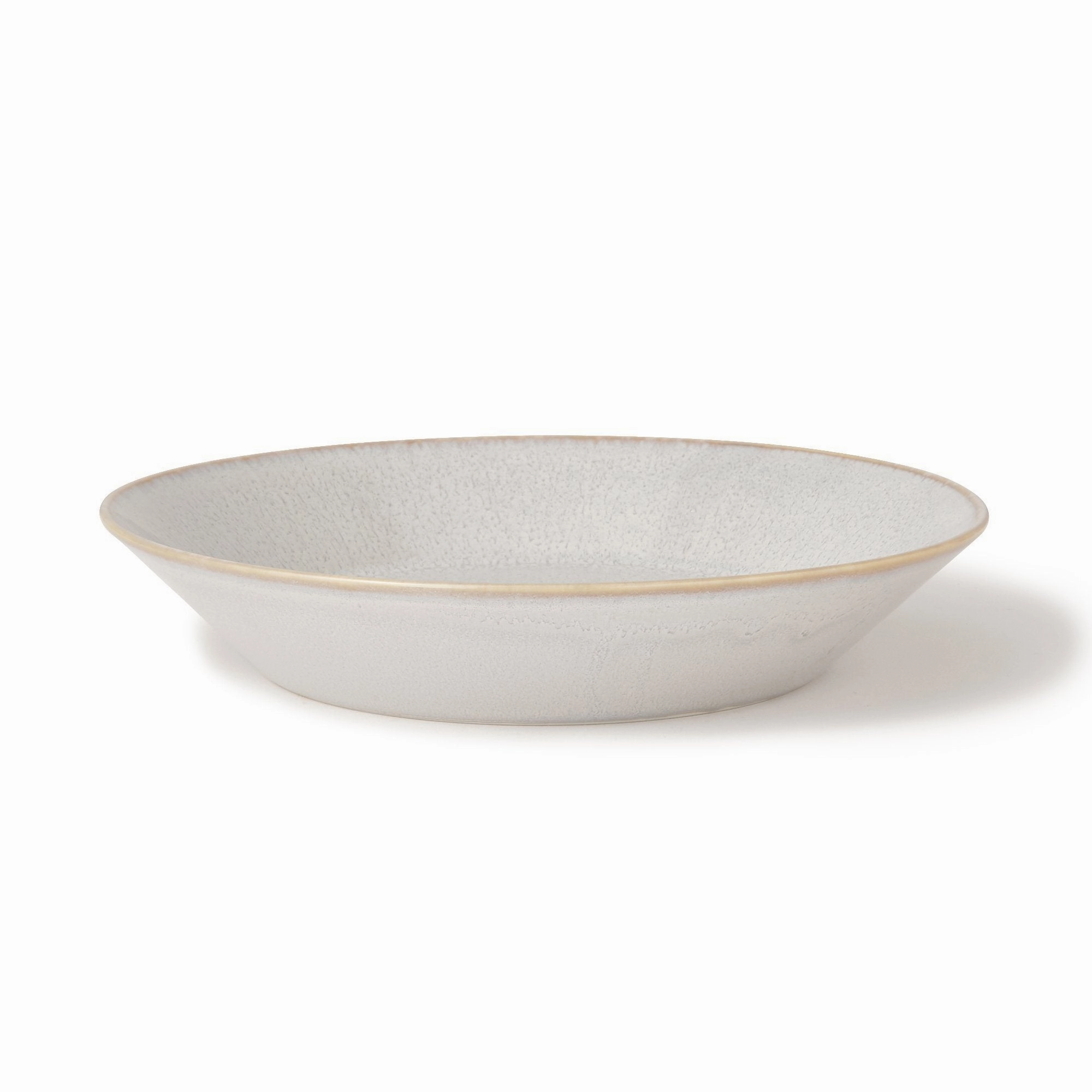 Minoyaki Irodori Deep Plate  Light Grayhand-painted ceramic bowl