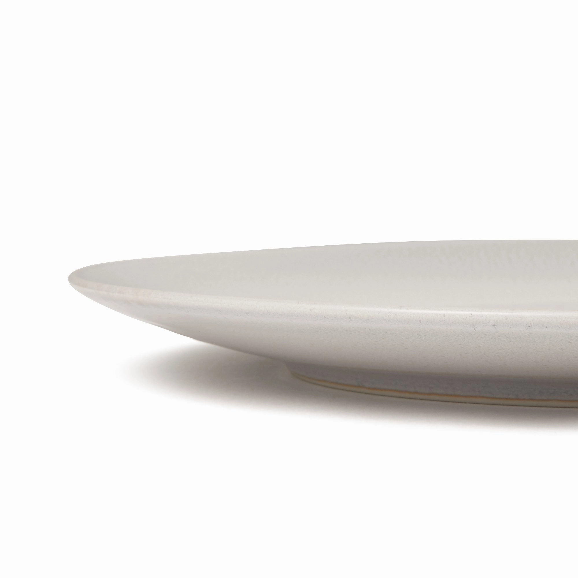 Minoyaki Irodori Plate Large Light Gray