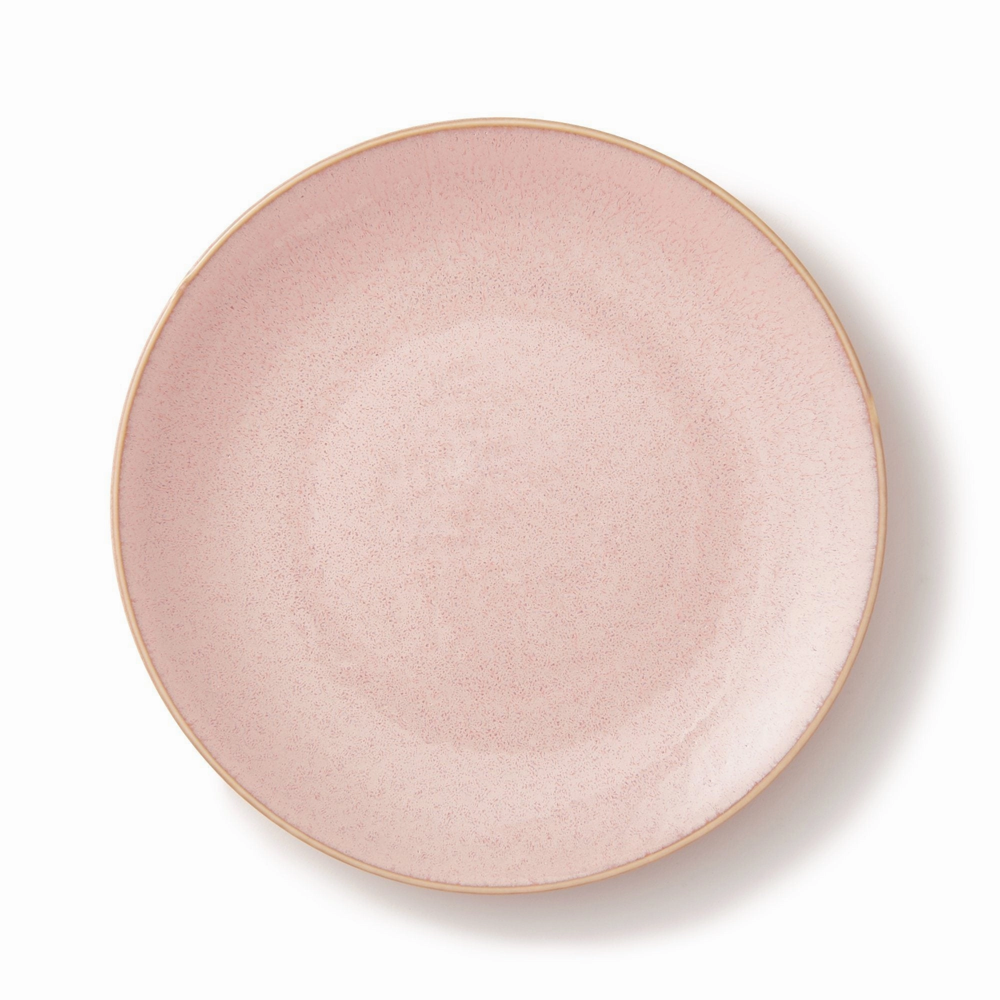 Minoyaki Irodori Plate Medium Light Pinkhand-painted ceramic bowl