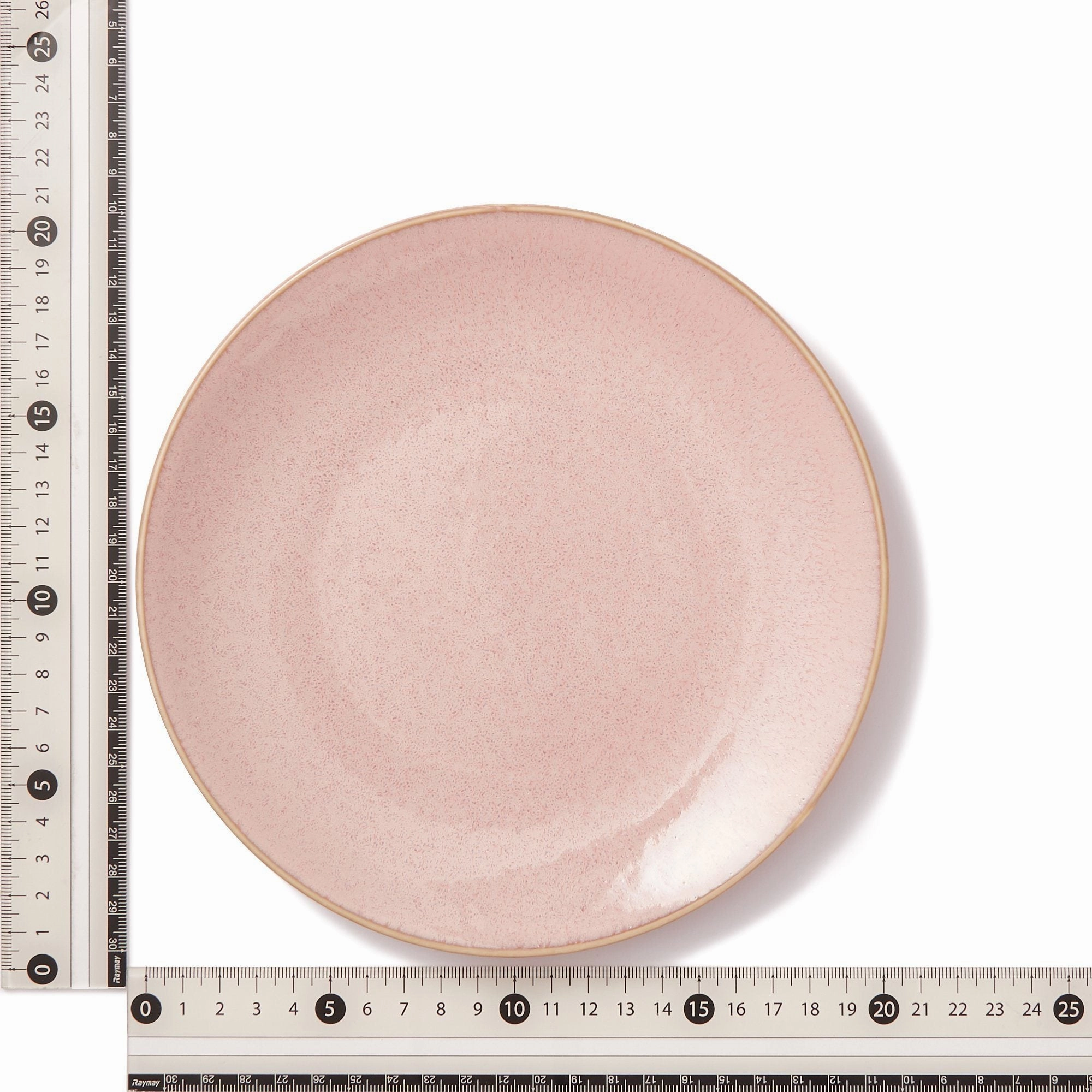 Minoyaki Irodori Plate Medium Light Pink