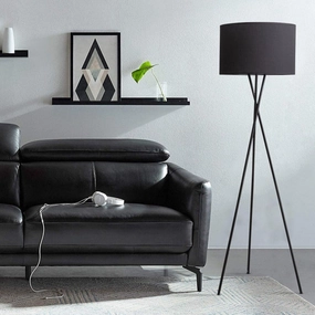 Miro Black Tripod Floor Lamphome decor ,wall decor 