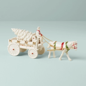 Mistletoe Park Farm Wagon Figurinehome decor ,wall decor 