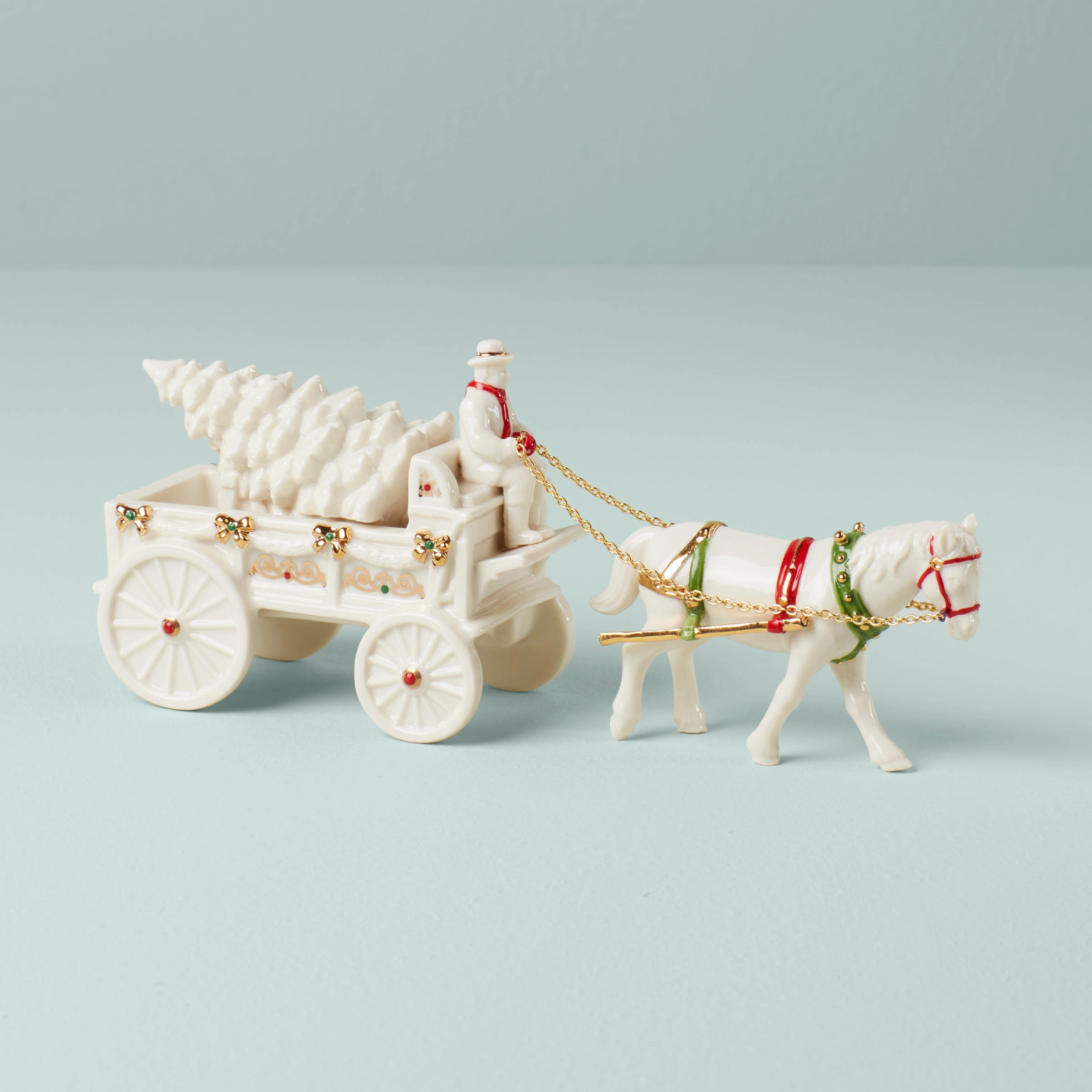 Mistletoe Park Farm Wagon Figurinehome decor ,wall decor 