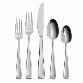 Moda 75 Piece Flatware Seteco-friendly bamboo fiber tableware set 