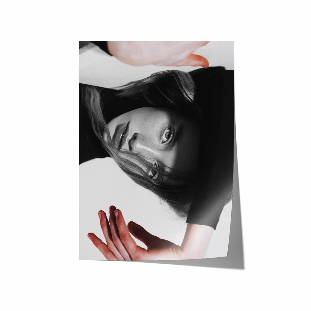 Model Art Portrait Colored