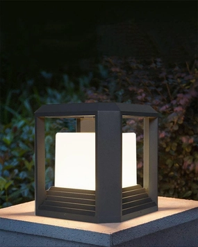 Modern Cube Outdoor Gate Light - Largemodern wall lamp,smart wall lamp