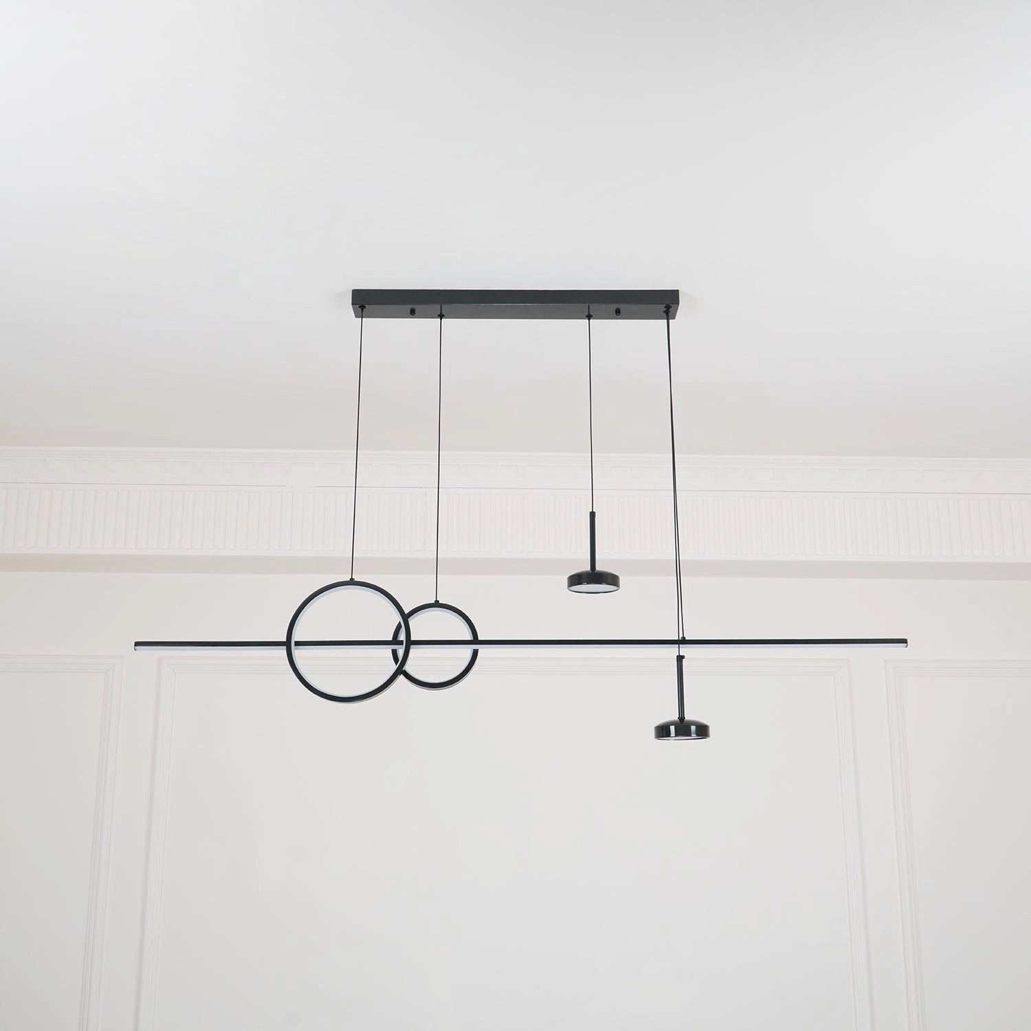 Modern Geometric Shape Chandelier
