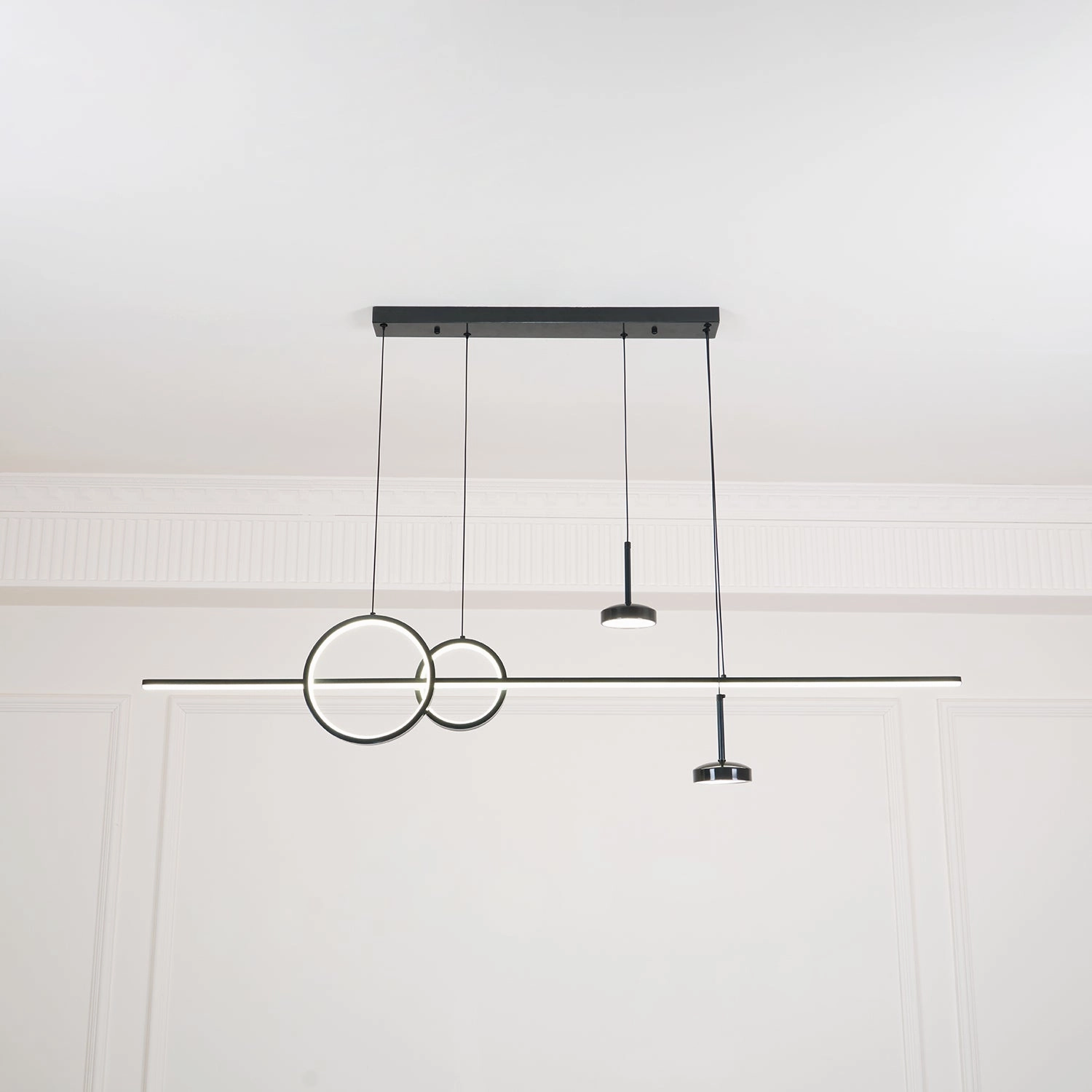 Modern Geometric Shape Chandelier