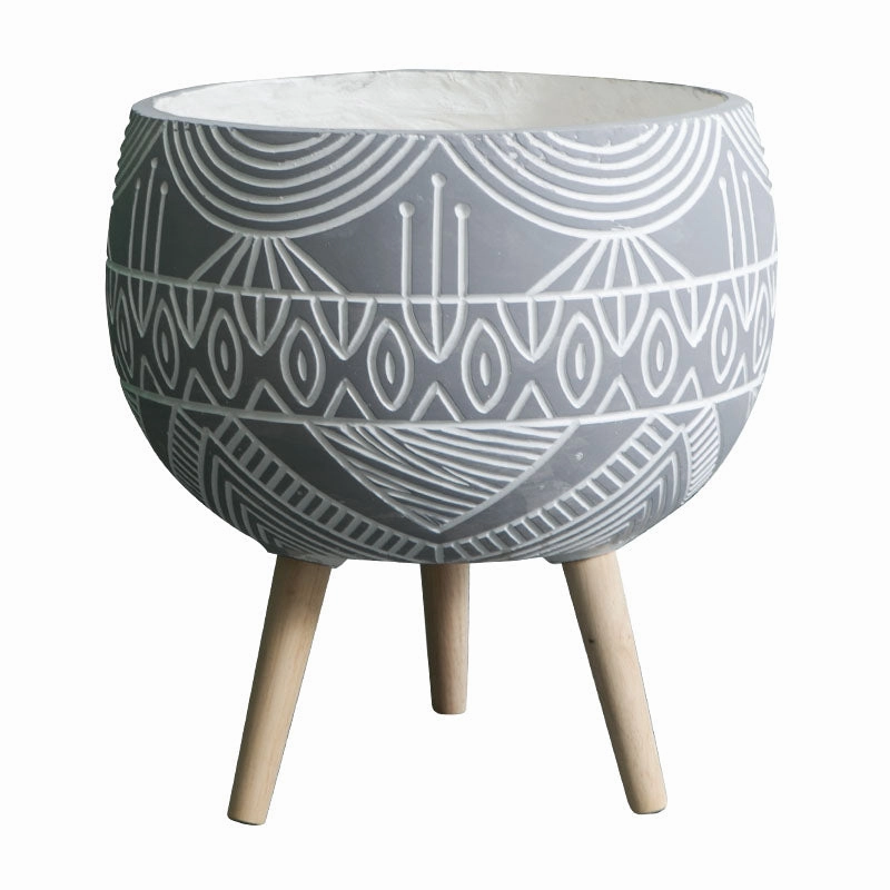 Modern Moroccan Planter with Legs