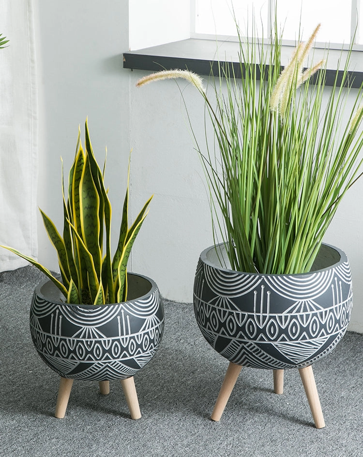 Modern Moroccan Planter with Legs