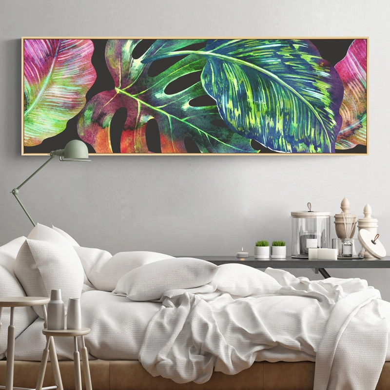 Modern Tropical Wall Art With Frame