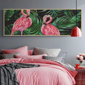 Modern Tropical Wall Art With Framenordic style wall decor