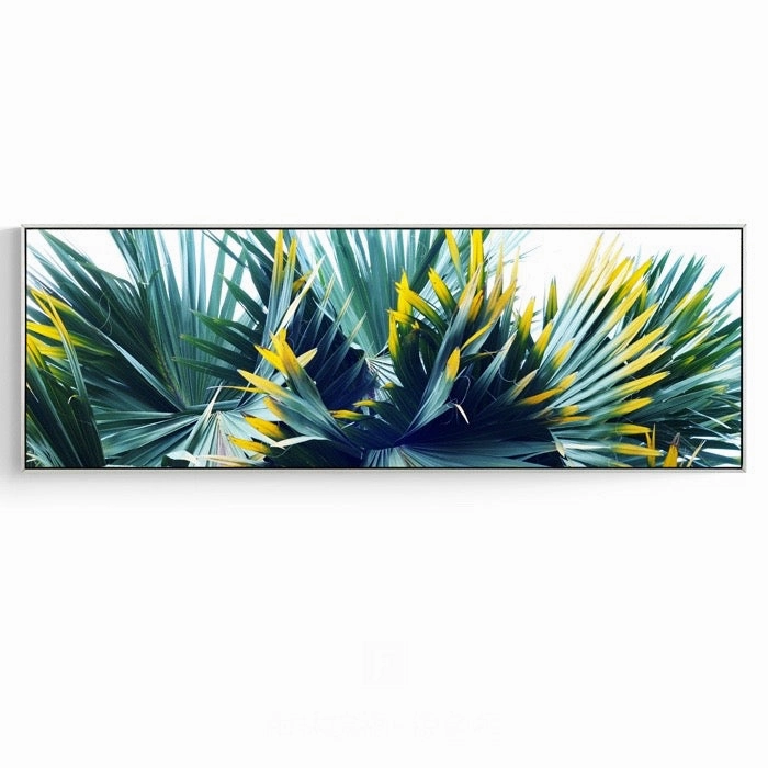 Modern Tropical Wall Art With Frame