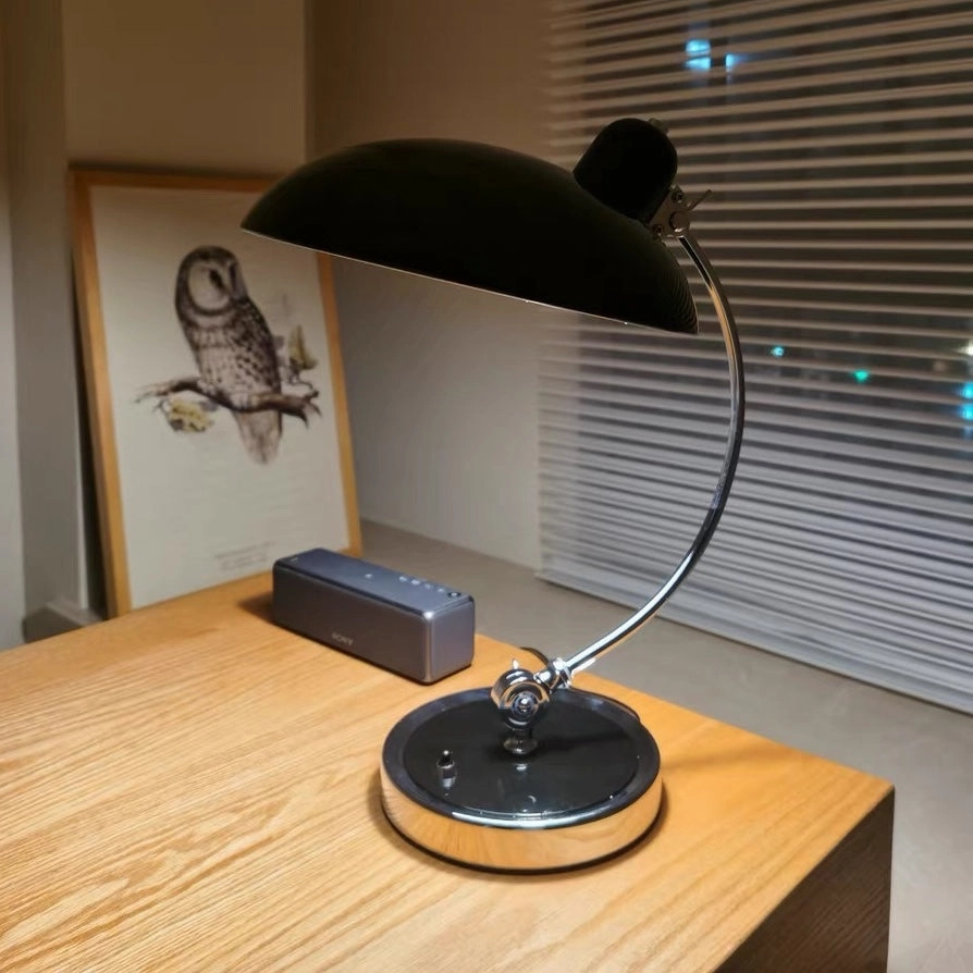 Modernist Metal Table Lamp