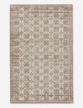 Modesta Rugmodern color block patchwork rug